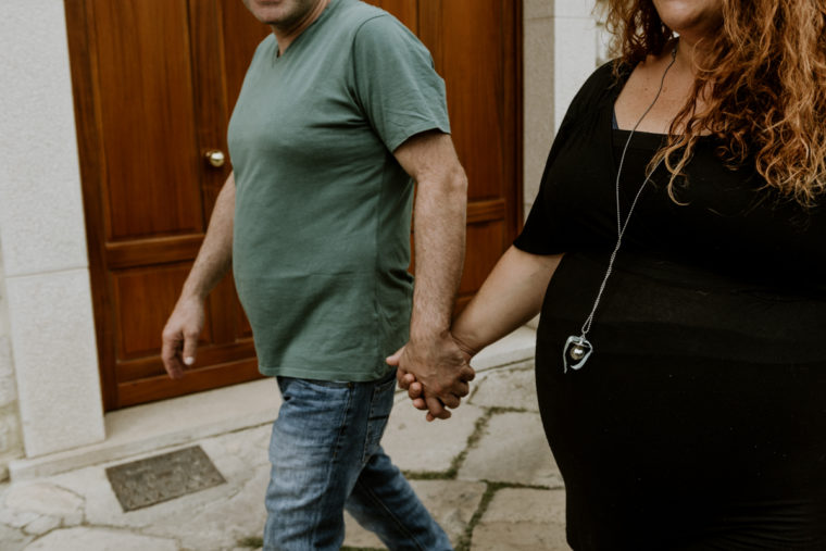 Servizio fotografico di gravidanza a Fondi - Paola Simonelli fotografa di matrimonio - Francesca e Simone